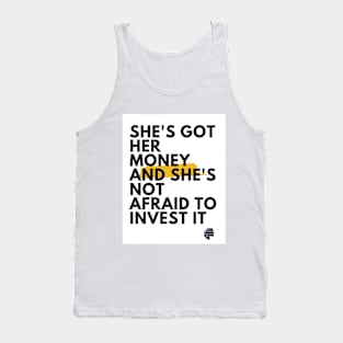 Women with Money (Gold) Tank Top